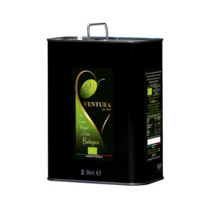 olio extravergine d'oliva biologico latta da 2 litri